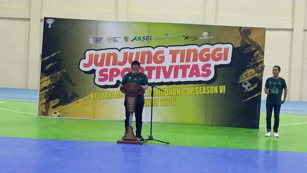 GOR Murakata Resmi Dibuka, Ramadhan CUP Season VI diikuti 54 Tim