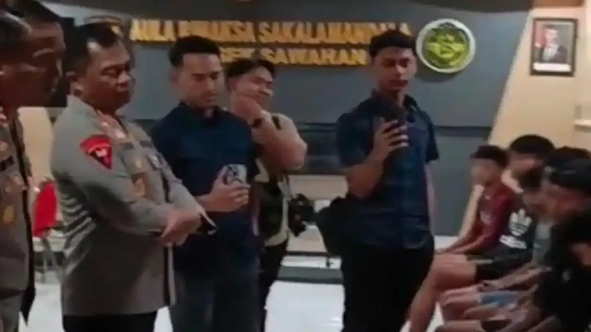 16 Pemuda Diamankan dalam Perang Sarung, Polisi Temukan Sajam