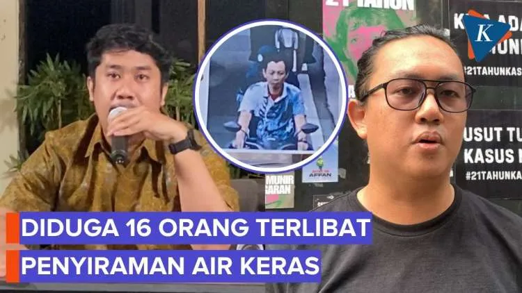 Tim Advokasi Duga Kasus Penyiraman Air Keras Libatkan Intelijen