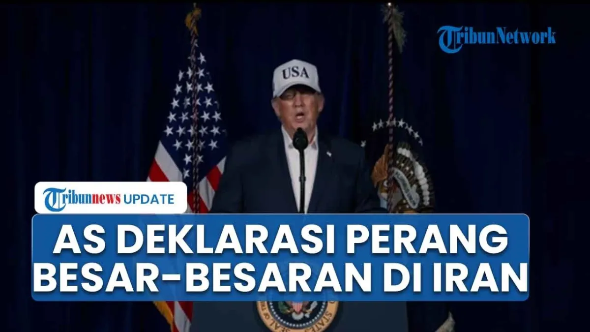 Trump Umumkan Operasi Militer Besar-besaran di Iran Pasca Serangan Israel