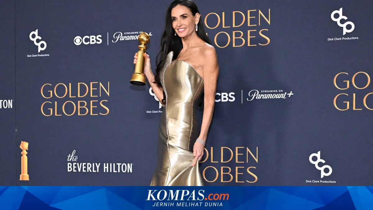 Demi Moore Picu Spekulasi Operasi Plastik dan Ozempic di Milan Fashion Week
