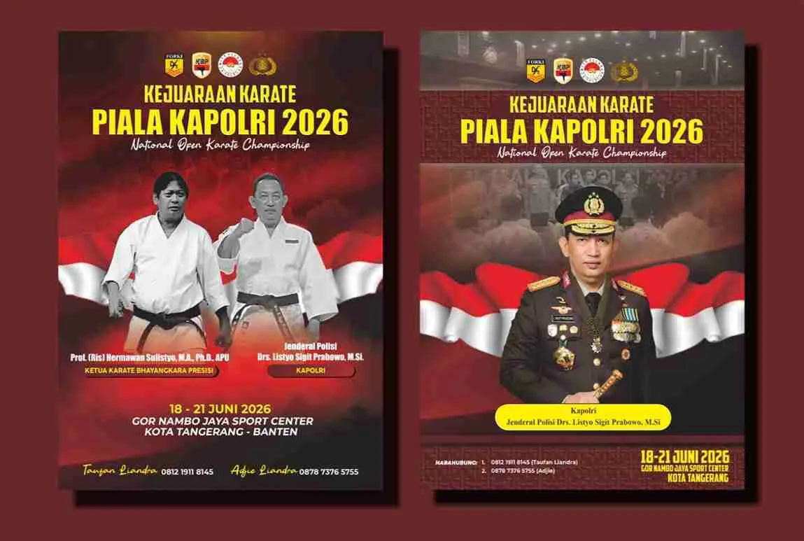 Atlet Karate Didorong Tampil Optimal di Piala Kapolri 2026