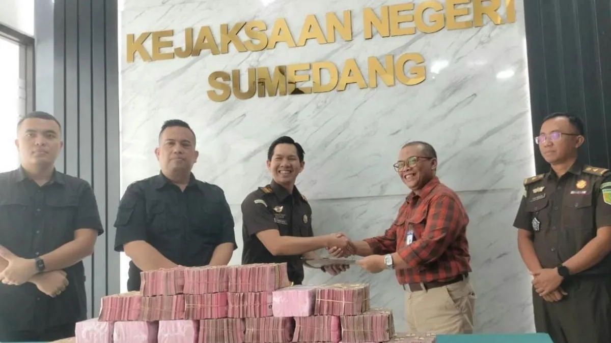 Terdakwa Korupsi Pajak Tambang di Sumedang Kembalikan Rp 2,5 Miliar ke Negara