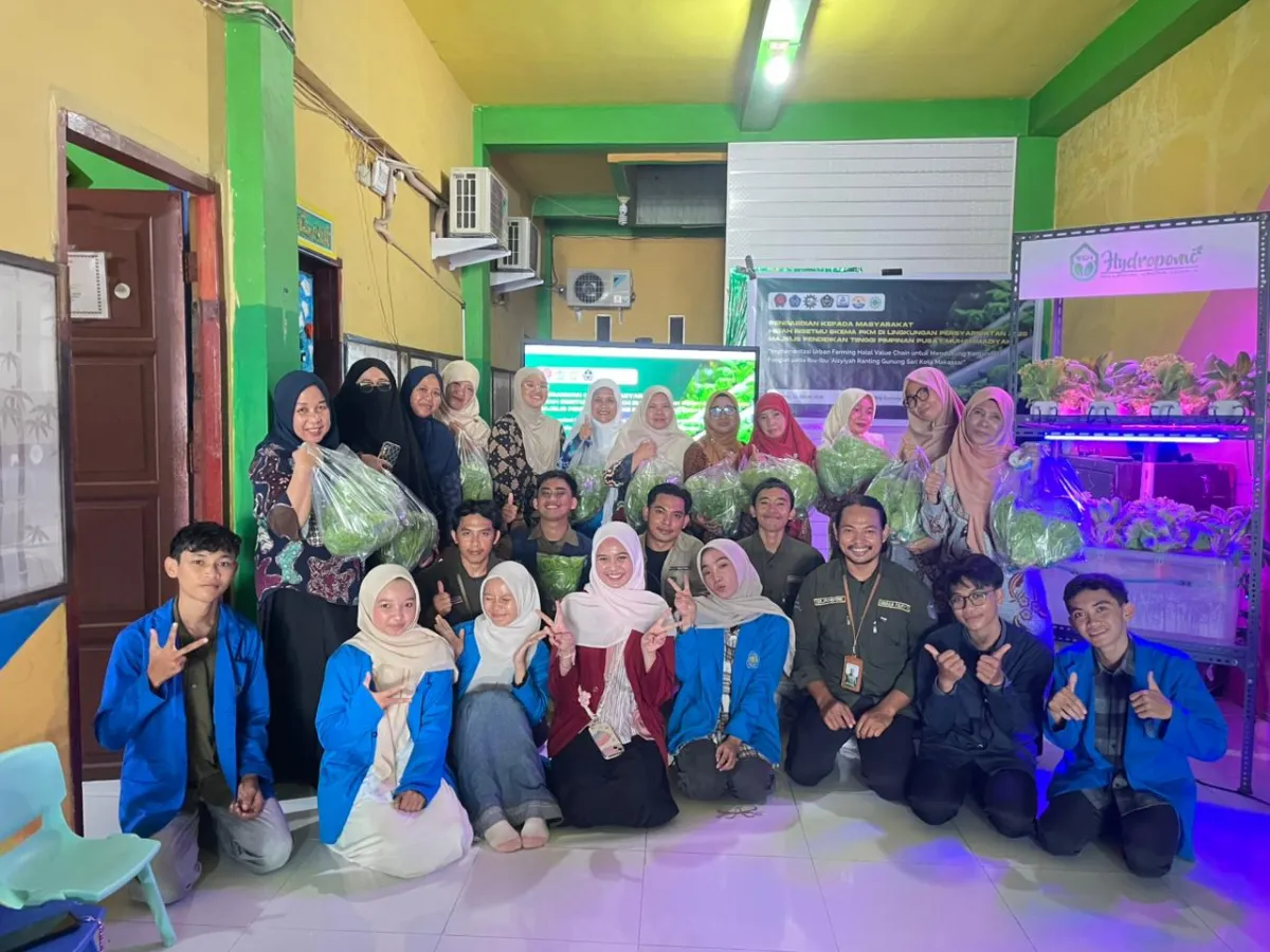 Urban Farming Halal untuk Kemandirian Pangan Ibu-Ibu 'Aisyiyah di Makassar