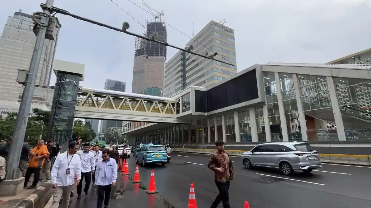 JPO Sarinah Revitalisasi: Modern dan Ramah Disabilitas di Era Pramono