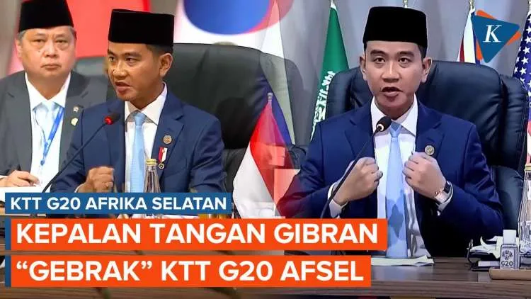 Gibran Soroti Pertumbuhan Global Lewat Pidato KTT G20