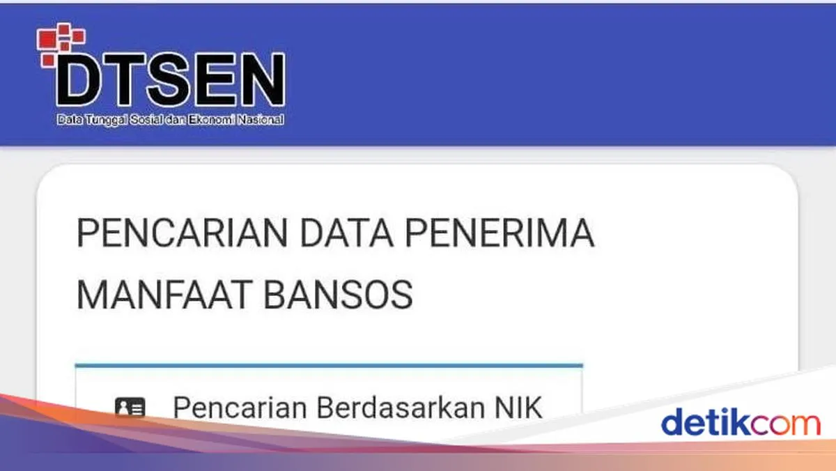 Cek Status Pencairan Bansos Maret 2026 Melalui NIK KTP