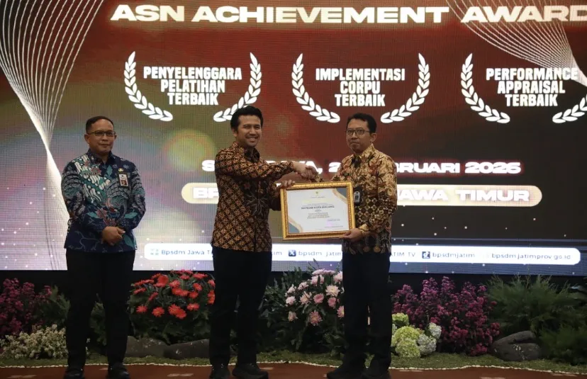 BKPSDM Kota Malang Raih Penghargaan ASN Achievement Awards 2025