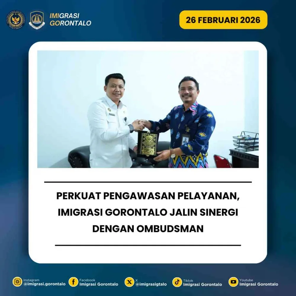 Transformasi Kantor Imigrasi Gorontalo Menjadi Kelas I TPI