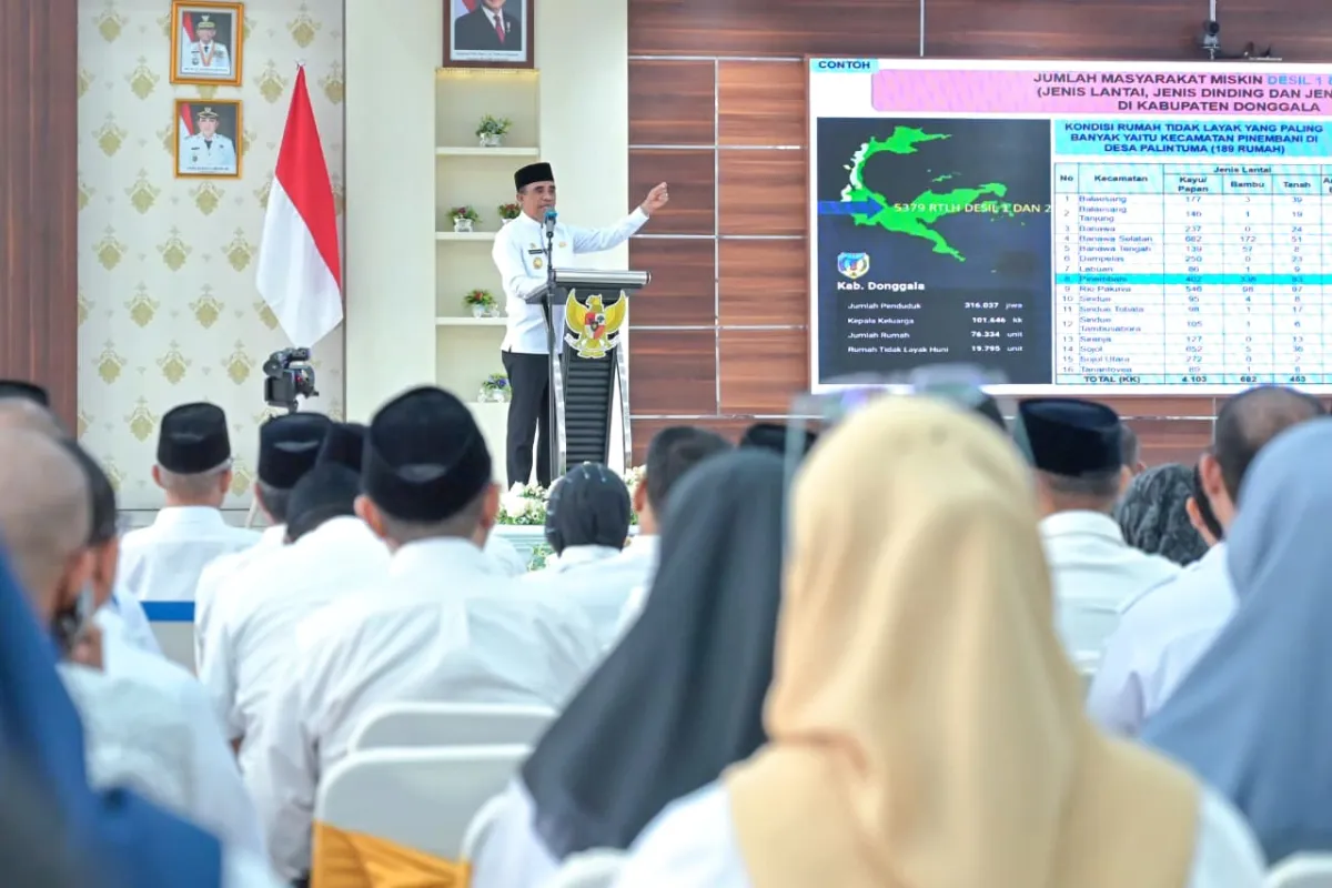 Pemprov Sulteng Fokus Perbaiki Rumah Warga Miskin di Donggala