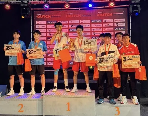 PB Djarum Sumbang Dua Medali Perunggu di Dutch Junior International 2026