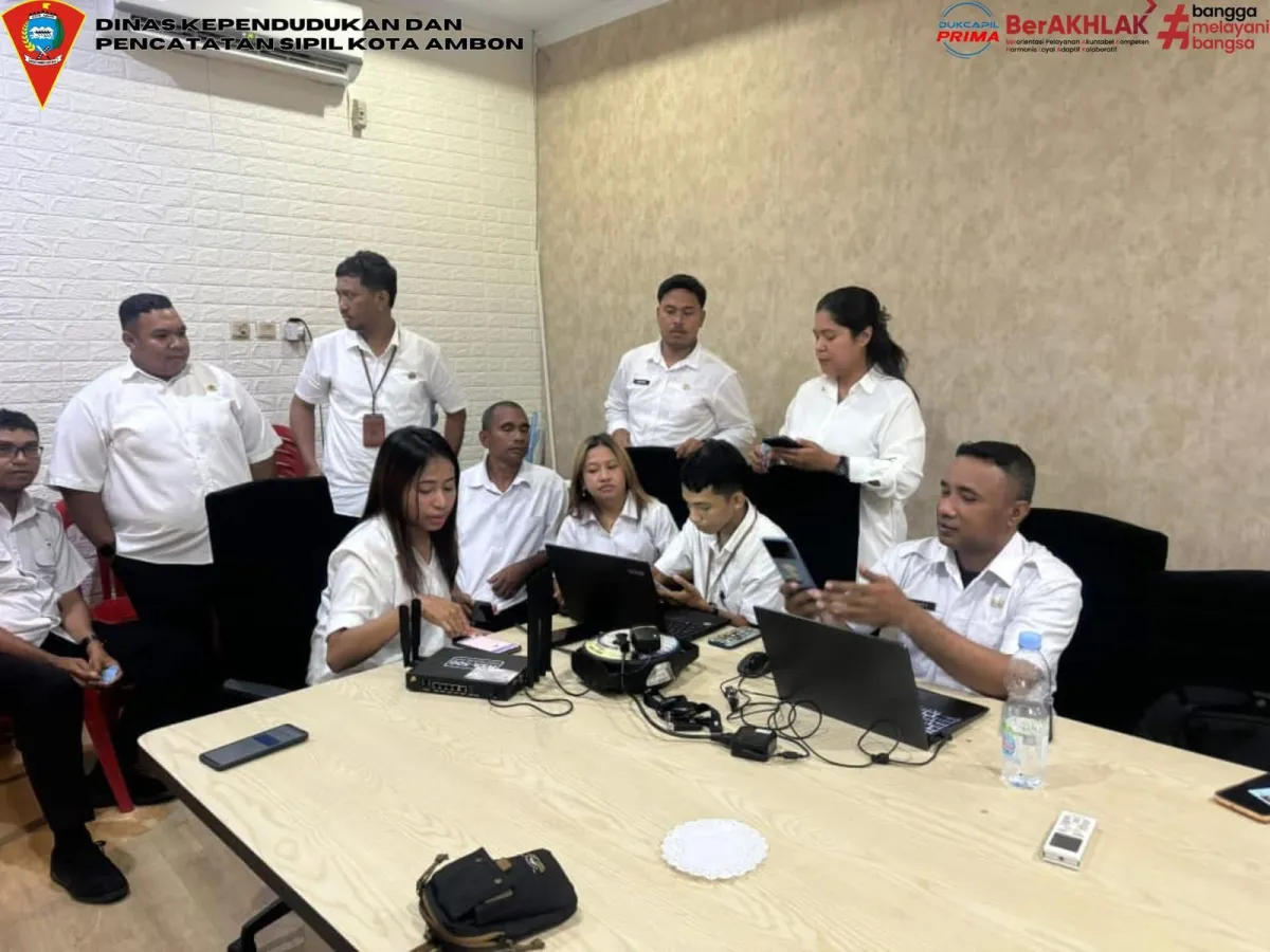 Pemerintah Kota Ambon Sosialisasikan Aktivasi Identitas Kependudukan Digital untuk ASN