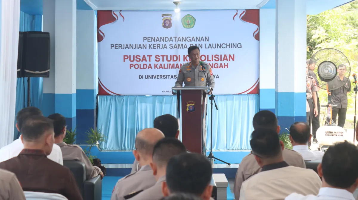 Polda Kalteng dan UPR Resmikan Pusat Studi Kepolisian
