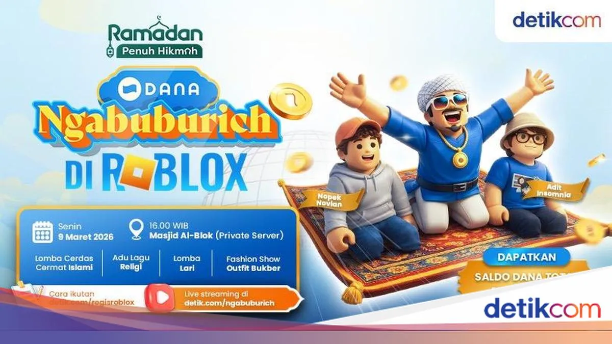 Ikuti Ngabuburich di Roblox dan Menangkan Hadiah Jutaan Rupiah!