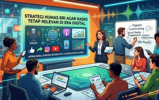 RRI Sibolga Kembangkan Strategi Digital untuk Pertahankan Eksistensi Radio