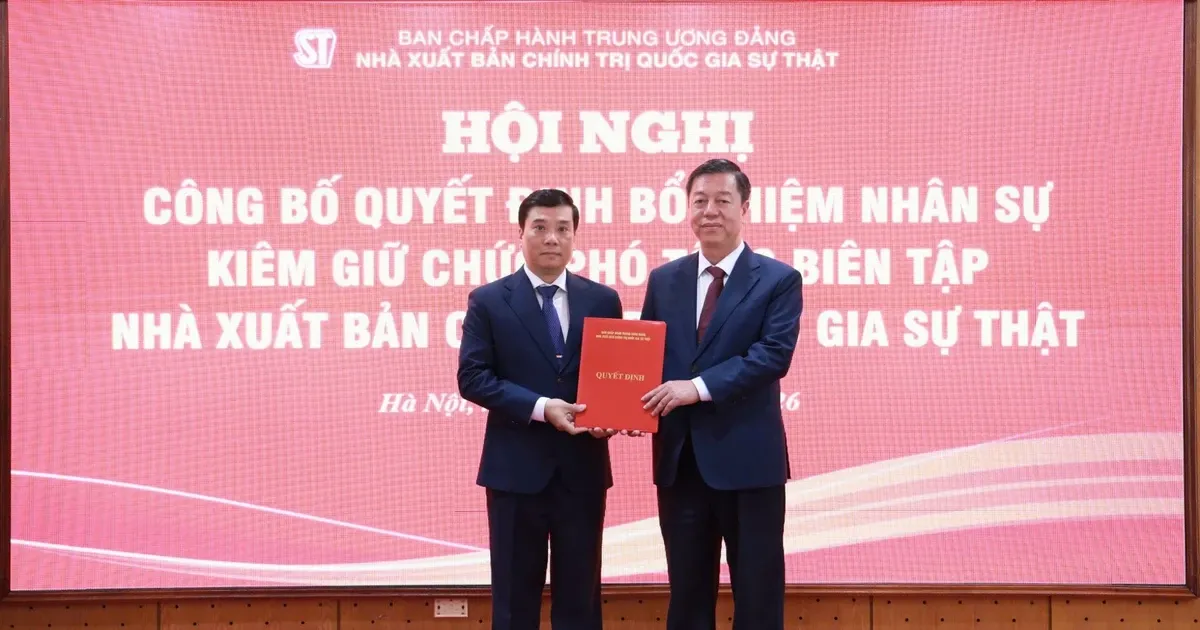 Nguyen Thai Binh Dilantik sebagai Wakil Pemimpin Redaksi Penerbitan Politik Nasional