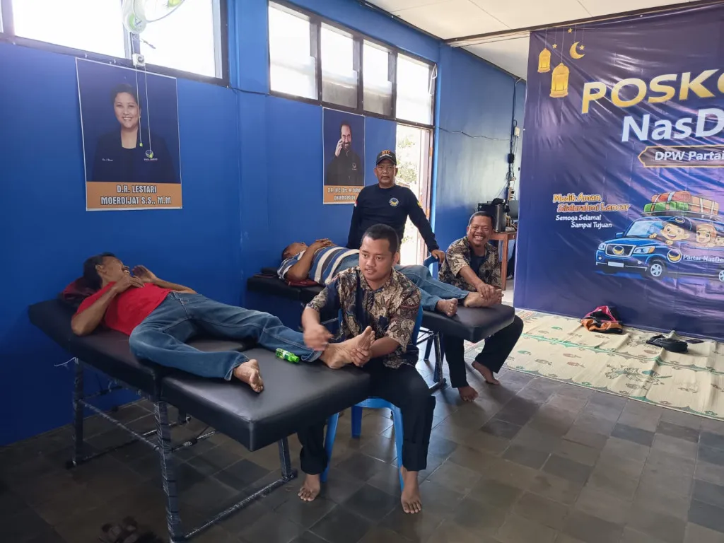 Posko Mudik NasDem Jateng Siapkan Fasilitas Gratis untuk Keselamatan Pemudik