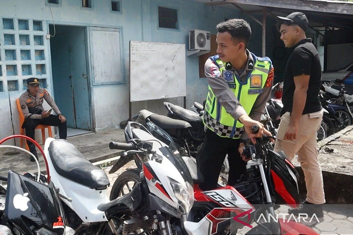 Polres Nagan Raya Tindak Tegas Pelaku Balap Liar dan Knalpot Brong Selama Ramadhan