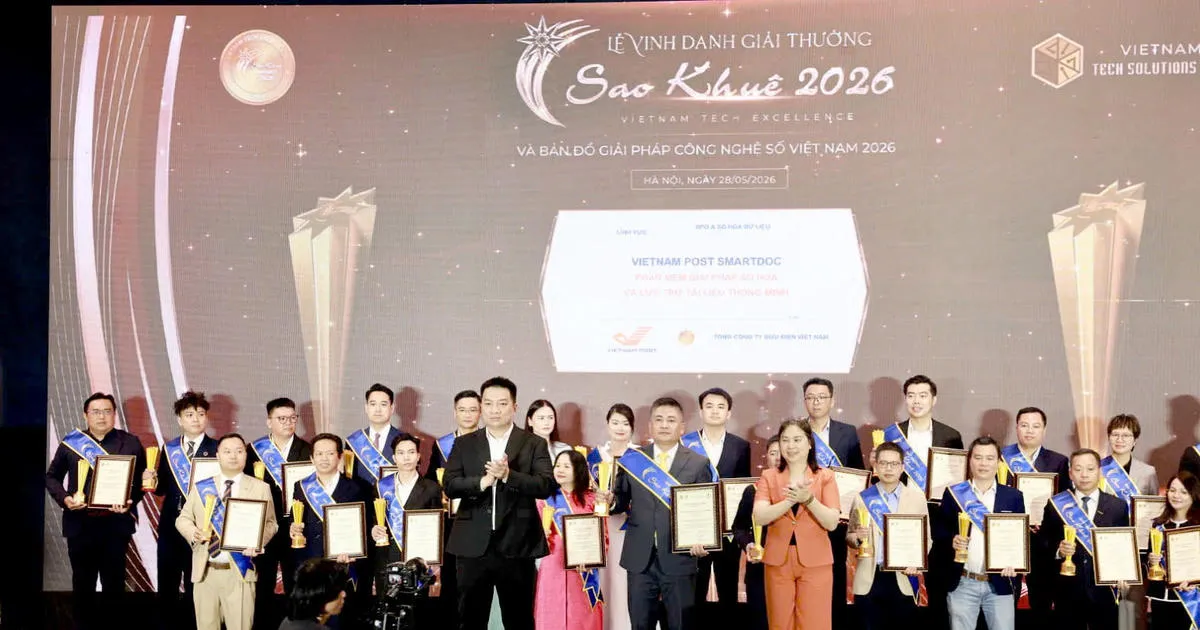 Penghargaan Sao Khue 2026: 123 Solusi Digital Terbaik Vietnam Dikenal