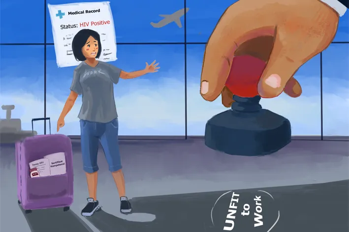 Buruh Migran Terhambat Impian Karena Stigma HIV dan Kesehatan Mental