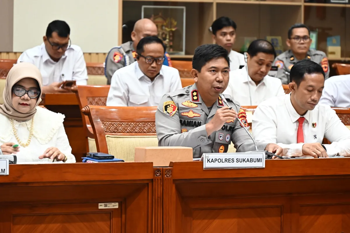 Kapolres Sukabumi Ungkap Penyidikan Ilmiah Kasus Kematian NS di Depan DPR RI