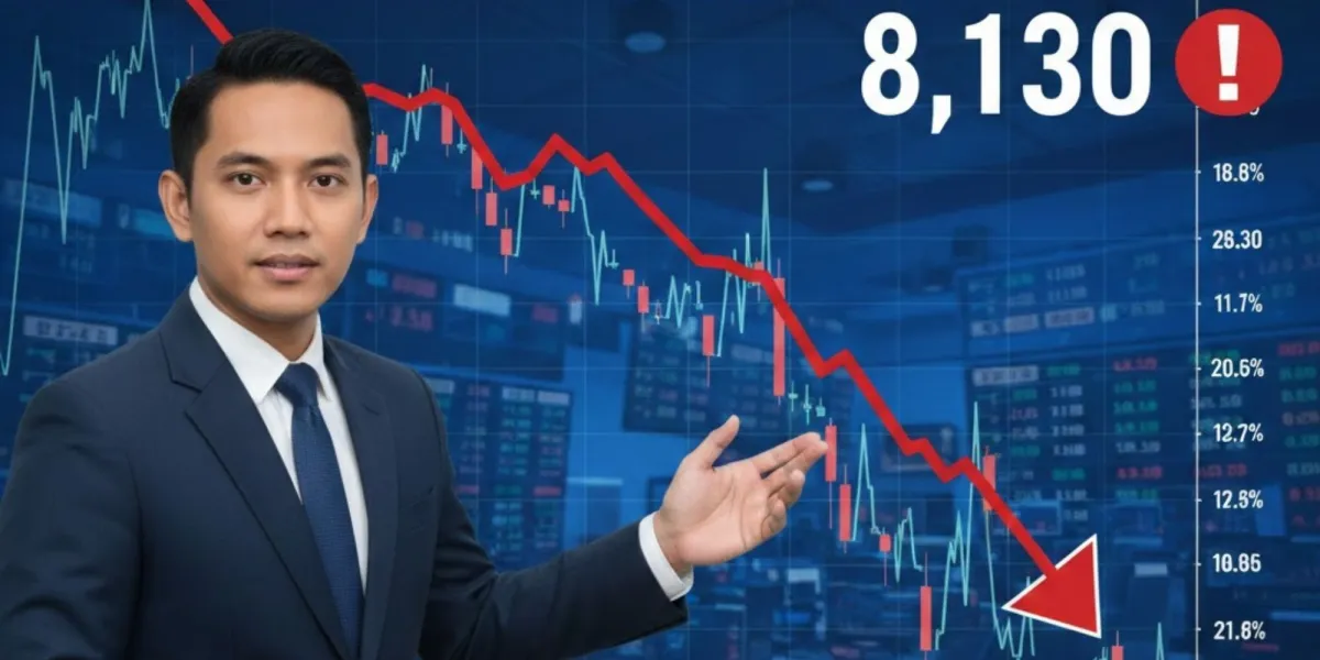 IHSG Anjlok 1% dan Terancam Tembus 8.130, Cek Rekomendasi Saham