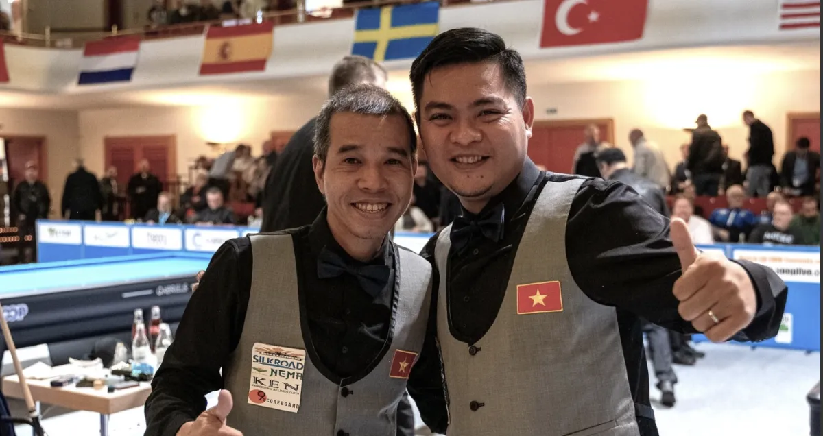 Vietnam Raih Gelar Juara Dunia Berkat Keberhasilan Tran Quyet Chien dan Thanh Tu