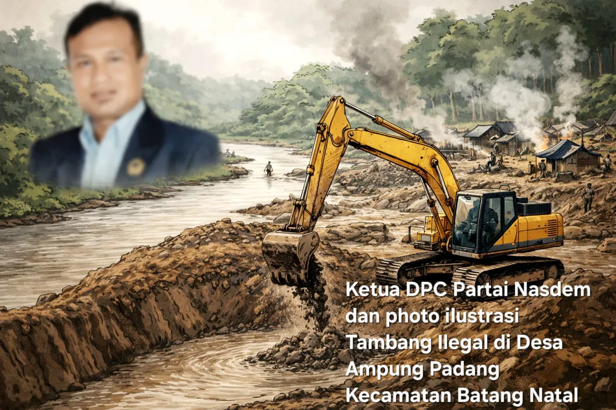 Ketua DPC Nasdem Diduga Terlibat Tambang Emas Ilegal dan Pemasokan BBM Solar
