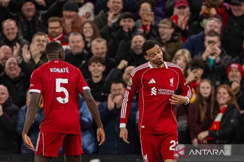 Liverpool Kembali ke Lima Besar Usai Kalahkan West Ham 5-2