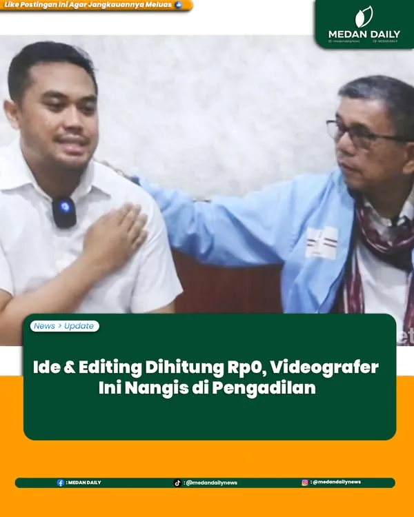 Persidangan Kasus Dugaan Korupsi Videografer di Karo Penuh Emosi