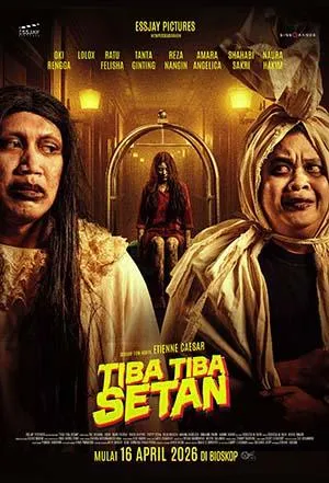 Film Komedi-Horor 'Tiba-Tiba Setan' Siap Menghantui Bioskop Indonesia April 2026