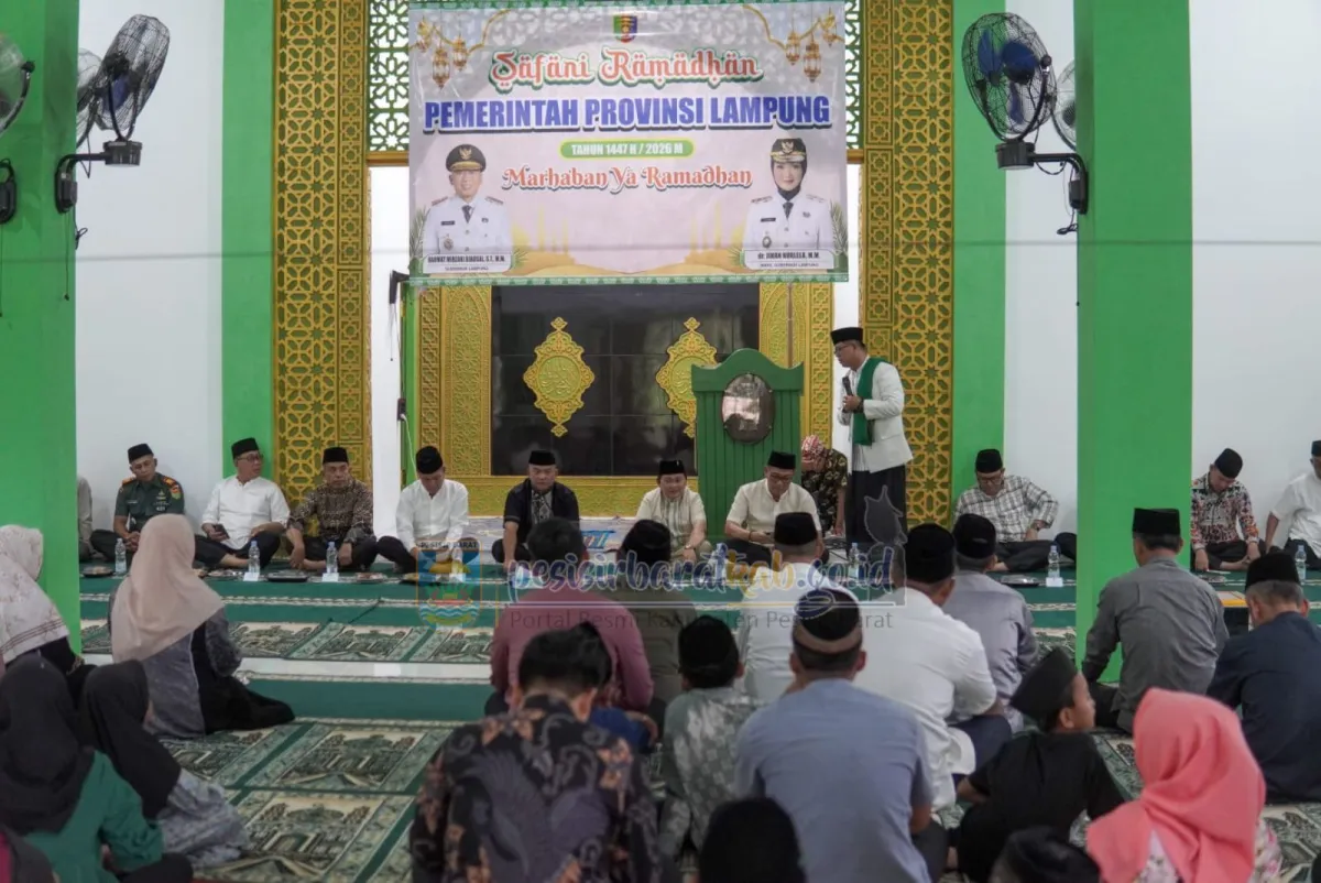 Safari Ramadhan Pemprov Lampung: Penguatan Sinergi dan Kepedulian Sosial di Pesisir Barat