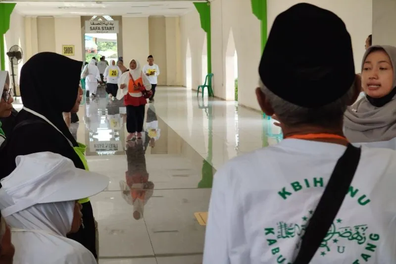 945 Calon Haji di Batang Ikuti Uji Ketahanan Fisik