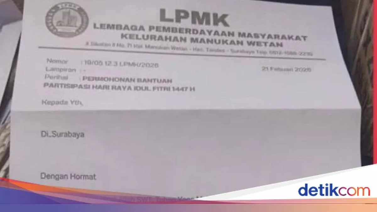 Ketua LPMK Manukan Wetan Dikenakan Sanksi Karena Pungli THR