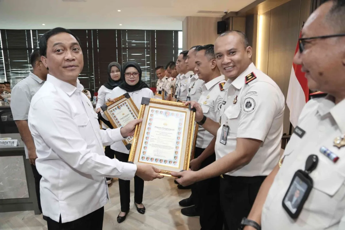 Kepala Rutan Pandeglang Raih Penghargaan dari Bareskrim Polri