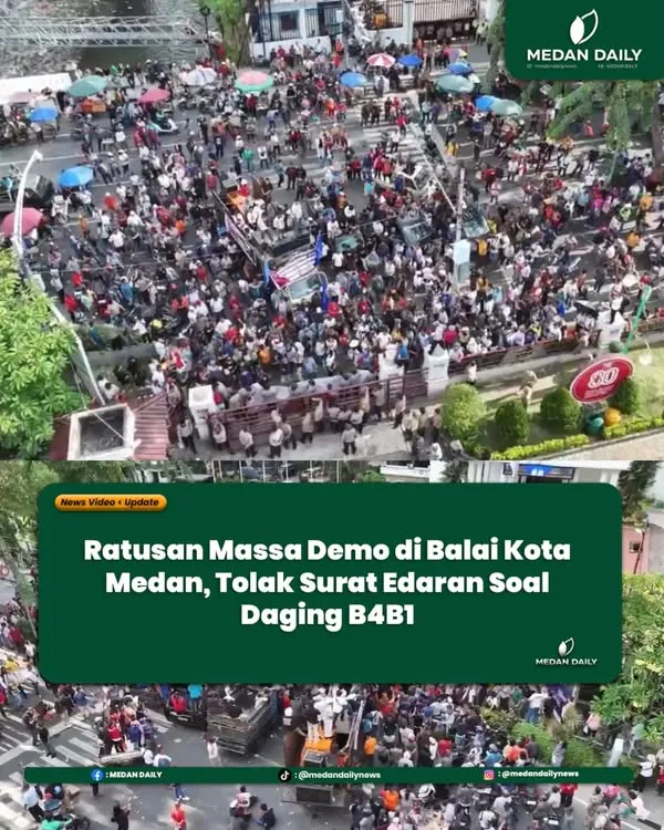 Masyarakat Medan Tolak Kebijakan Penataan Daging Non-Halal yang Diskriminatif