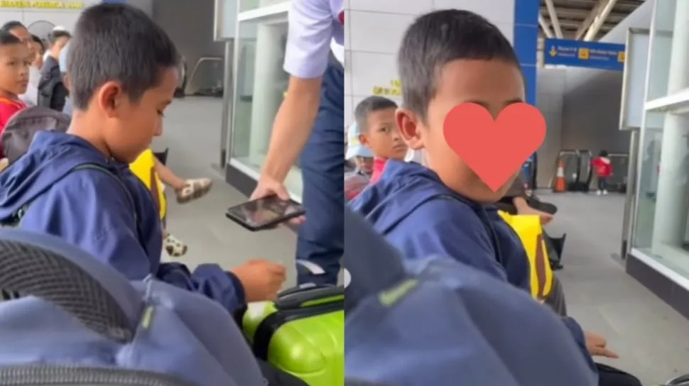 Keberanian Rizky, Bocah Cikarang yang Naik Kereta Sendirian