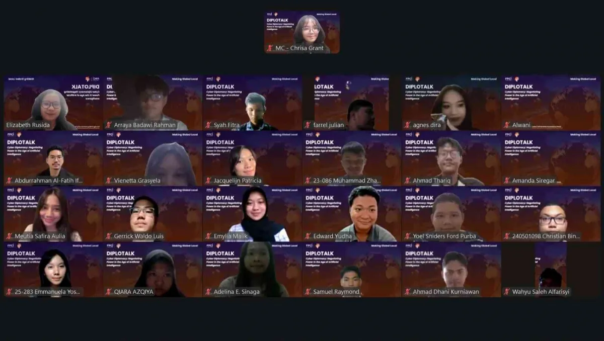 FPCI USU Gelar Webinar tentang Diplomasi Siber di Era AI
