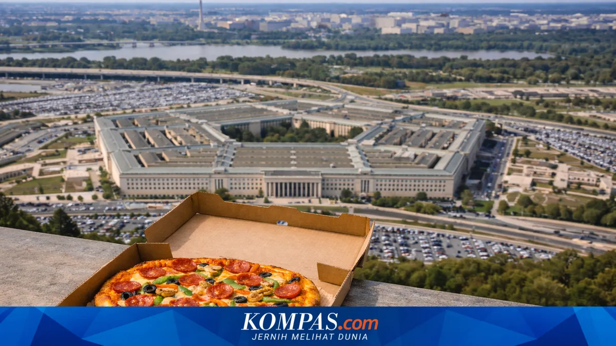 Lonjakan Pesanan Pizza Jadi Indikator Aktivitas Militer AS ke Iran