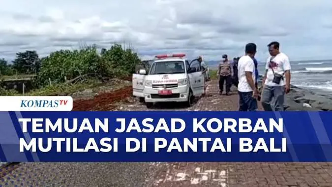 Polisi Selidiki Jasad Mutilasi Diduga WNA di Pantai Bali
