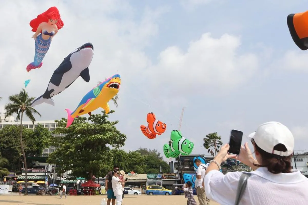 Festival Layang-Layang Meriah di Pantai Pattaya 2026