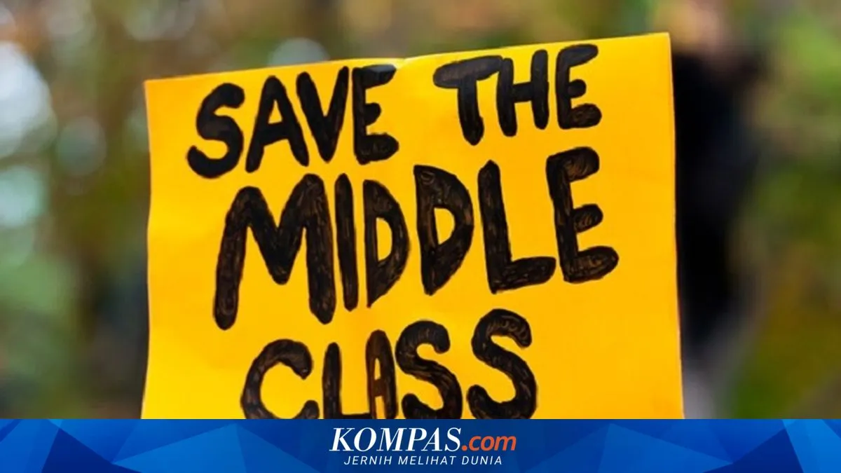 Kelas Menengah Indonesia Terus Menurun Pasca Pandemi
