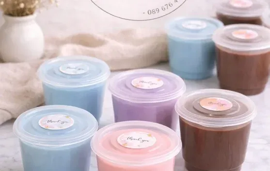 Pudding Segar Ponyoandco Jadi Pilihan Takjil Favorit di Madiun