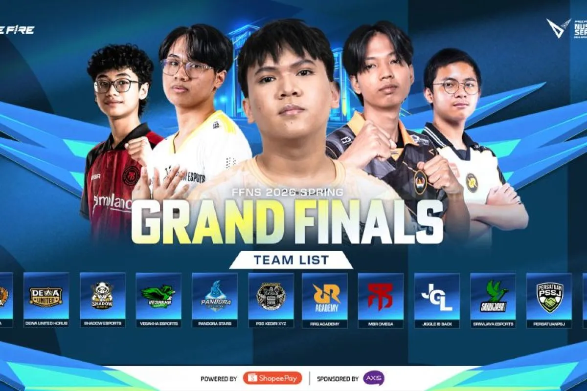 12 Tim Esports Siap Bertarung di Grand Finals FFNS 2026