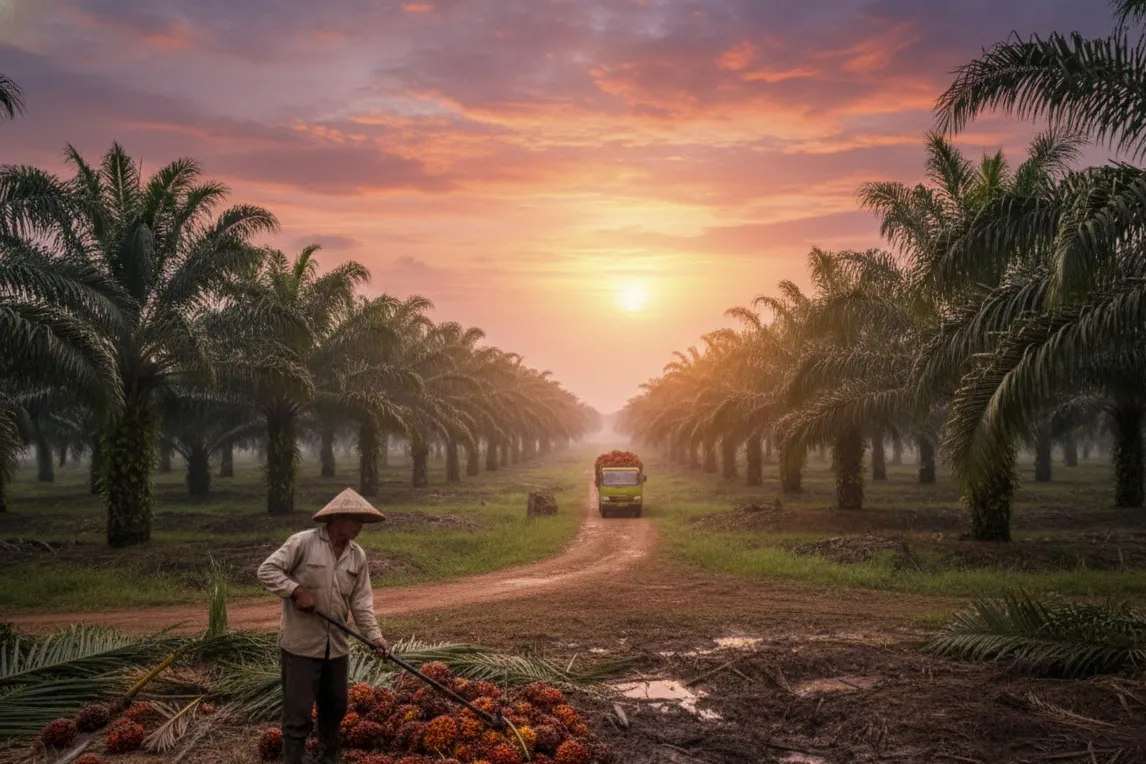 Ekspansi Lahan Sawit di Sulawesi Barat Capai 146,59 Ribu Hektar