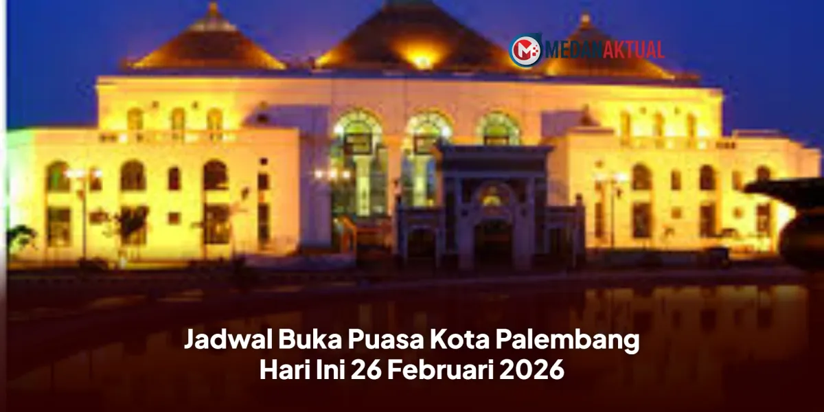 Jadwal Buka Puasa Palembang 26 Februari 2026: Maghrib Pukul 18.21 WIB
