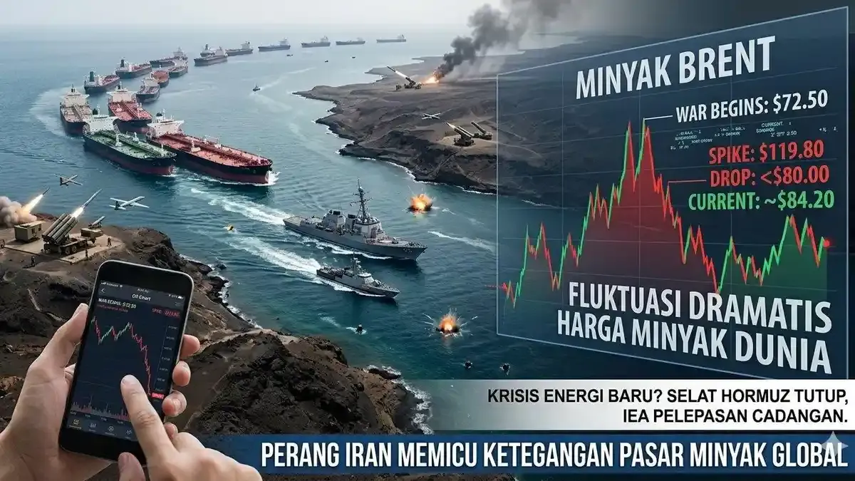 Krisis Energi Global: Harga Minyak Tertekan Akibat Ketegangan di Selat Hormuz