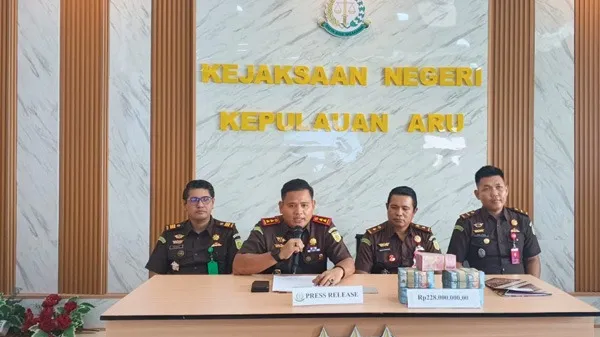 Kejari Aru Setor Rp 228 Juta Kerugian Negara dari Kasus Korupsi ADD