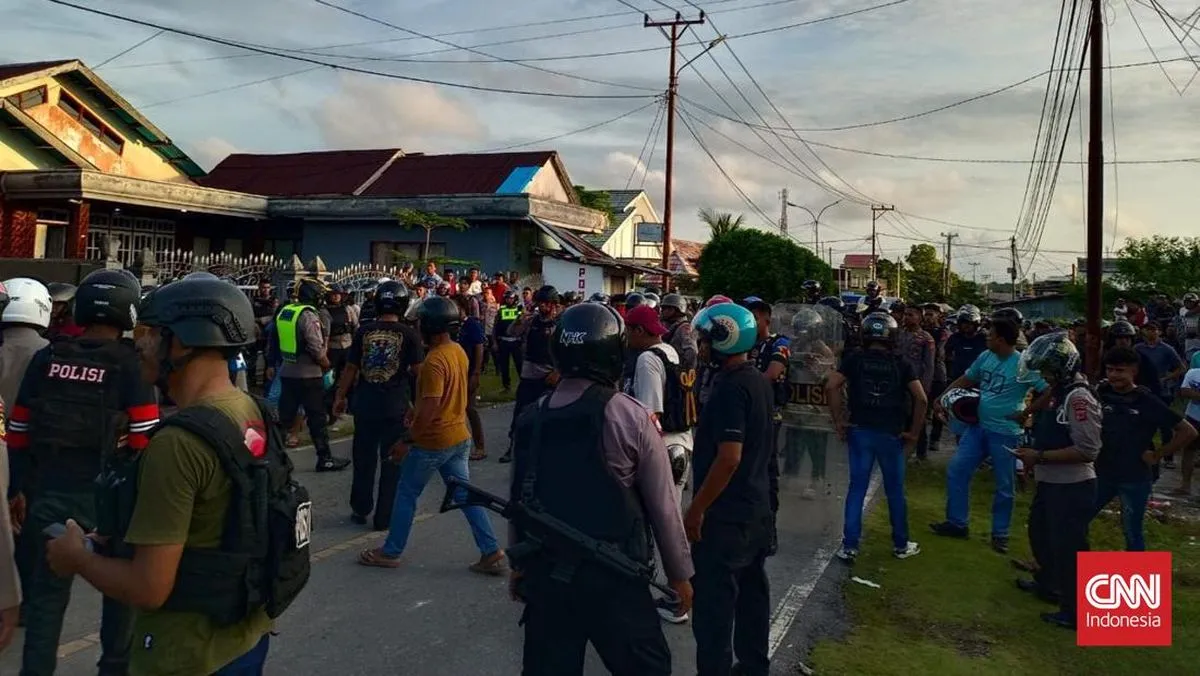 Desa Banemo dan Sibenpopo Sepakat Damai Pasca Bentrok