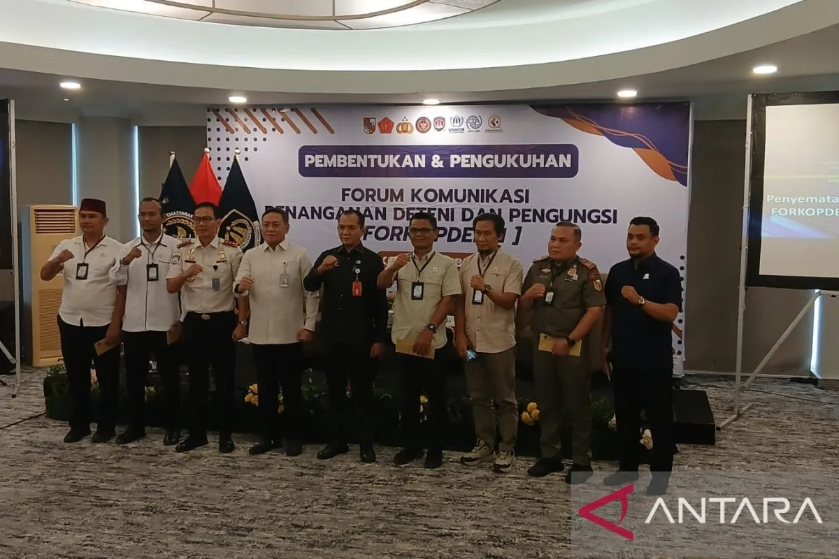 Forkopdensi Pekanbaru Diresmikan untuk Sinergi Penanganan Pengungsi dan Deteni